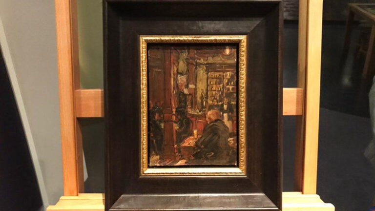 Geschonken schilderij blijkt geen echte Van Gogh volgens Van Gogh Museum